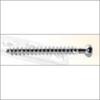 Silver Small Cannulated Screw Full Thread (Dia 4.0mm)