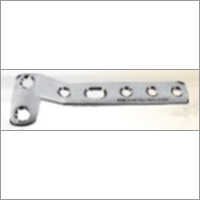 Stainless Steel L-buttress Plate For 4.5 Mm Screws (right)