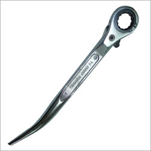 Reversible Scaffold Ratchet Wrench Flush Ni Plated