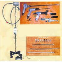 Electric Bone Drill - Steel, L-shaped | Silver, Medical Grade, Non-flexible, Recyclable, Non-soluble Design For Enhanced Durability And Quality