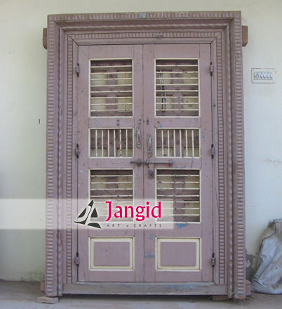 Traditional Indian Antique Double Door