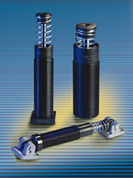 Hydraulic Shock Absorbers - Rubber & Steel, 10-50 mm Stroke Length, 10-1000 N Force Range, Black | Reliable, Lightweight Design, Low Operating Costs, Quiet Operation