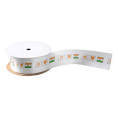 India Squares Satin Ribbon