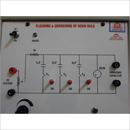 Flashing & Quenching of Neon Bulbs Apparatus