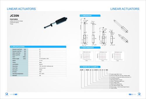 Electronic Linear Actuators