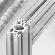 Right Angled Connections - Aluminum, Variable Dimensions, Anodized | Strong Clamping, Precise Positioning, Corrosion Resistant