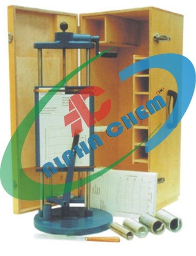 Unconfined Compression Test Apparatus (Spring Type Autographic)