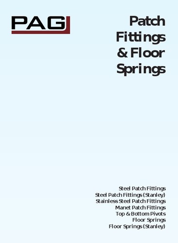 Patch Fittings & Floor Springs