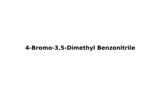 4-Bromo-3,5-Dimethyl Benzonitrile
