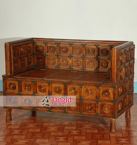 Wooden Living Room Sofa