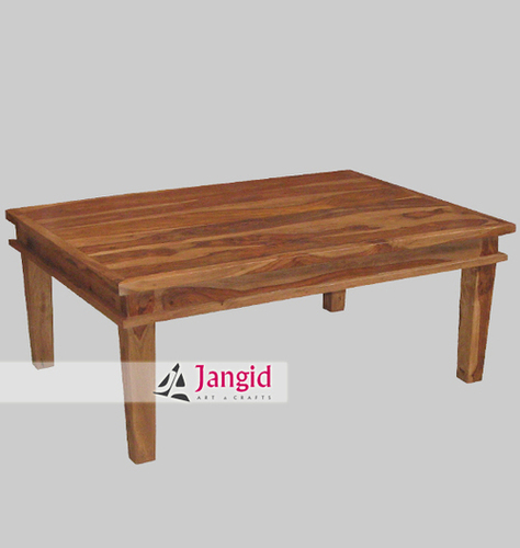 Wooden Living Room Center Table No Assembly Required
