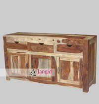 Solid Sheesham Wooden Sideboard