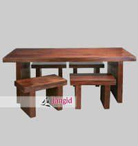 Handmade Indian Wooden Restaurant Furniture