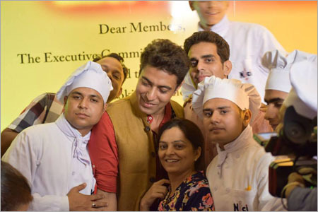 nfci Students with Ravneet Brar
