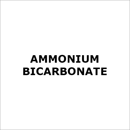 AMMONIUM BICARBONATE By ALPHA CHEMIKA
