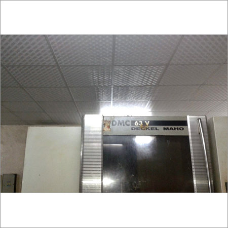 Industrial False Ceiling - Metal, 15mm Thickness, Powder Coated Finish | Durable Design, Fire Resistant, Moisture & Sound Absorption