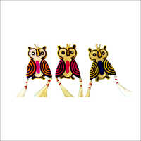 Jute Wall Hanging - Handcrafted Owl Design, Brown Color | Lightweight, Biodegradable, Eco-friendly, Soft Texture, Tear Resistant, Unique Style
