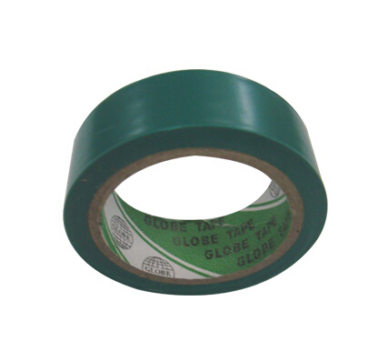 Heat-Resistant High Adhesion Insulation Electric PVC Tape - PVC 0.10-0.20mm Thickness, 12-1250mm Width, 4-50m Length, Green, Grade A/B, Durable Adhesive