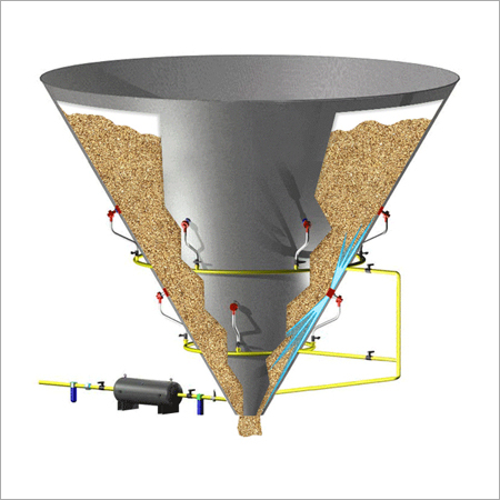 Flow Pad Bin Aeration System