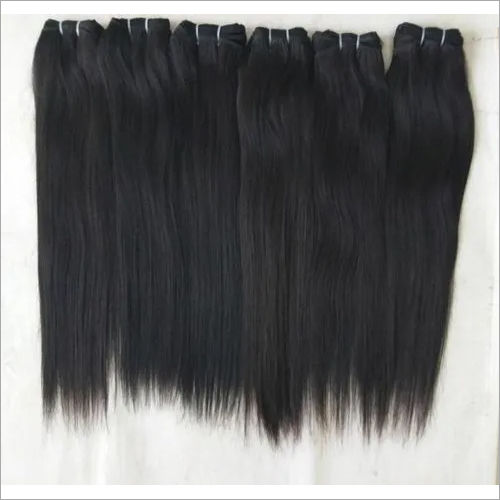 Raw Indian Temple Straight Human Hair