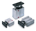 Compact Cylinder With Guidance - Bore 16-100mm, Stroke Up To 200mm | Flexible Porting, Magnetic Pistons, Wear Compensating Seals