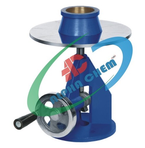 Flow Table - Cast Iron Frame, 762mm Dia Table Top, 250mm Base Mould | Easy Operation, Durable Design, Accurate Results