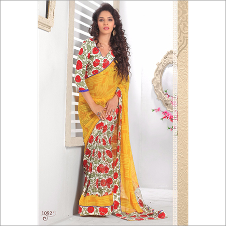 Georgette Silk Sarees