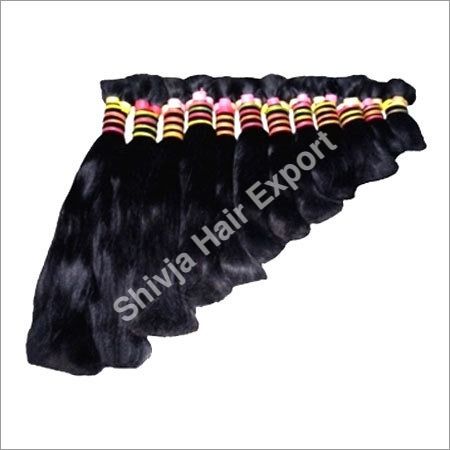 Black Non Remy Single Drawn Human Hair