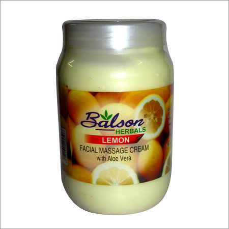 Massage Cream -Lemon