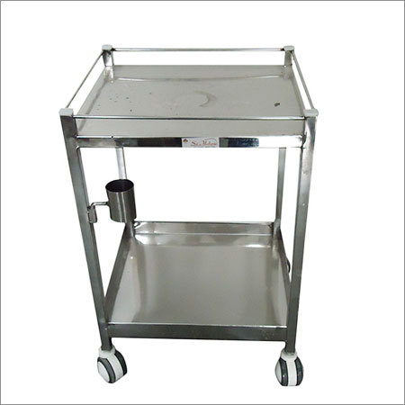 Full Steel ECG Machine Trolley