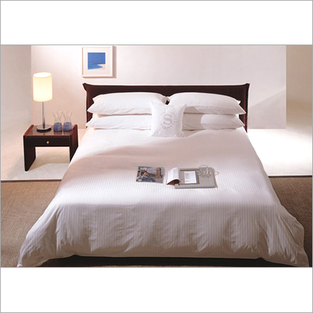 Pure Linen Bed Sheet - 100% Cotton, Full Size , Plain Style, Washable Fabric Ideal for Hotels and Home Use