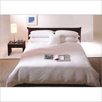 Pure Linen Bed Sheet - 100% Cotton, Full Size , Plain Style, Washable Fabric Ideal For Hotels And Home Use