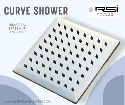 CURVE SHOWER RECTANGLE 6''X8''