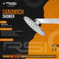 Sandwich Overhead Shower Rectangle