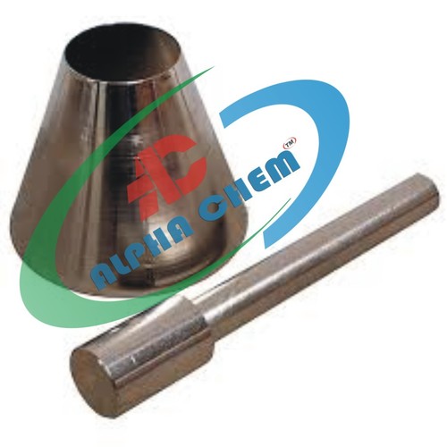 Sand absorption cone and tamper