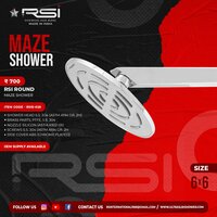 MAZE SHOWER 6'' ROUND