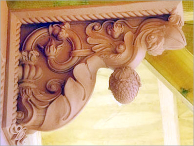 Glassfibre Reinforced Concrete Cornices Arch