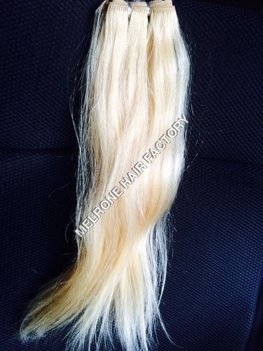 Blonde hair