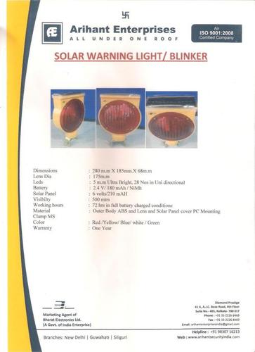 Solar Warning Light