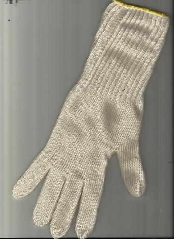 Industrial cotton safety gloves