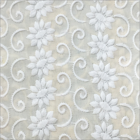Industrial Cotton Embroidered Fabric