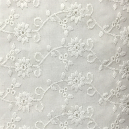 Pure Cotton Embroidered Fabrics