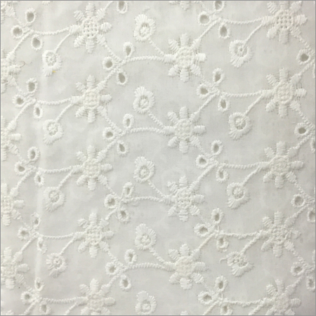 Blend Cotton Embroidered Fabrics