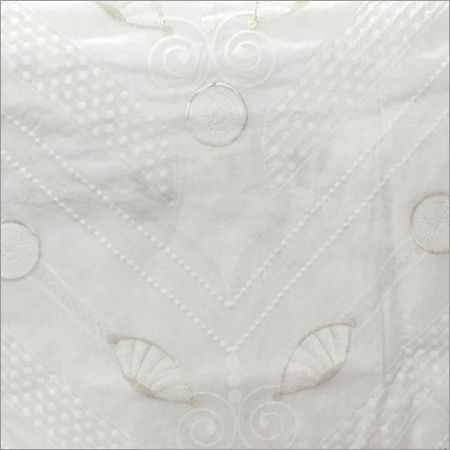 Thread Cotton Embroidered Fabric