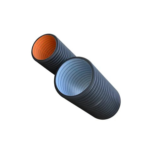 Dwc Hdpe Corrugated Pipe - Color: Black