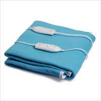 Expressions Electric Bed Warmer Blankets - Fleece, Variable Sizes, Blue | Adjustable Warmth, Hypoallergenic, Shockproof, Overheat Protection