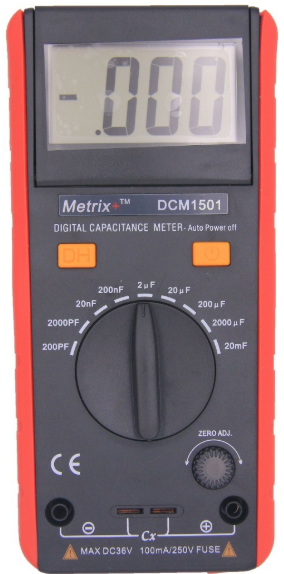 Digital Capacitance Meter Dcm 1501 - Color: Yellow & Black