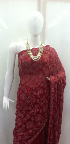 Chikan Saree