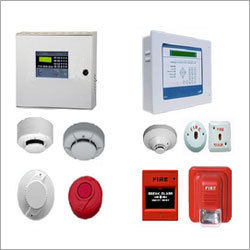 White Fire Alarm System