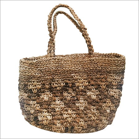 Multicolor Banana Fiber Handicraft Bag